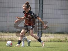 2. Bundesliga Frauen - Saison 2026/27  - FC Ingolstadt 04 Frauen - 1.FCC Turbine Potsdam - Emma Kusch (Nr.9 - FCI Frauen) - Kirschstein Merle weiss Potsdam - Foto: Meyer Jürgen