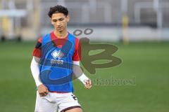 Toto-Pokal 2024; TürkGücü München - FC Ingolstadt 04; vor dem Spiel Mustafa Özden (21, FCI)