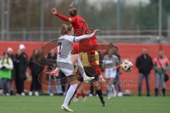 2. Bundesliga Frauen - Saison 2024/25 - FC Ingolstadt 04 Frauen - FC Bayern München - Nadja Burkhard (Nr.7 - FCI Frauen) - Kappes Jana rot München - Foto: Meyer Jürgen