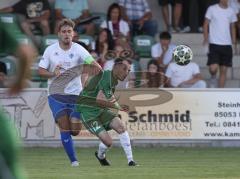 Landesliga - Saison 2026/27 - SV Manching - SC Olching - Aydin Berkan (Nr.13 - SV Manching) - Sostmann Jan weiss Olching - Foto: Meyer Jürgen