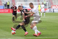 2.BL; FC Ingolstadt 04 - 1. FC Heidenheim; Fatih Kaya (9, FCI) Mainka Patrick (6, FCH) Zweikampf