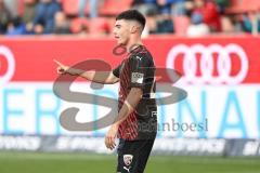 3. Liga; FC Ingolstadt 04 - 
SV Sandhausen; Tor Jubel Treffer Felix Keidel (43, FCI) 4:0