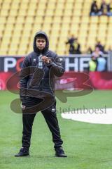 3. Liga; Alemannia Aachen - FC Ingolstadt 04; Yann Sturm (7, FCI) vor dem Spiel
