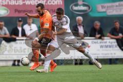 Toto-Pokal; SV Hutthurm - FC Ingolstadt 04; David Kopacz (29, FCI) Zweikampf Kampf um den Ball