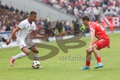 3. Liga; Energie Cottbus - FC Ingolstadt 04; Marcel Costly (22, FCI) Borgmann Axel (20 EC)