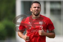 3.Liga - Saison 2023/2024 - Training in Berching - FC Ingolstadt 04 - Pascal Testroet (Nr.37 - FCI) -  - Foto: Meyer Jürgen