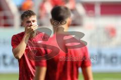 3. Liga; FC Ingolstadt 04 - 1. FC Schweinfurt 05; vor dem Spiel Gustav Christensen (24, FCI)