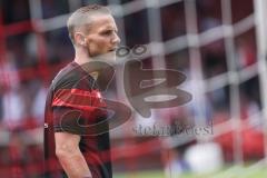 3. Liga; Energie Cottbus - FC Ingolstadt 04; vor dem Spiel Torwart Marius Funk (1, FCI)