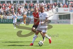 3. Liga; SpVgg Unterhaching - FC Ingolstadt 04; Max Dittgen (10, FCI) Winklbauer Thomas (11 SpVgg)