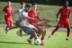 Kreisliga - Saison 2026/27 - SV Zuchering - VFB Eichstätt II - Leander Friedl rot Zuchering - Reybek Khashumov rosa Eichstätt II  - Foto: Meyer Jürgen