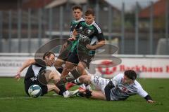 Bezirksliga - Saison 2026/27 - TSV Gaimersheim - FC Türk Sport Garching - Luis Friedrich schwarz Gaimersheim  - Kerem Tokdemir weiss Garching  -  Foto: Meyer Jürgen