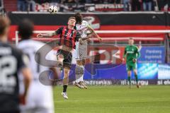 3. Liga; FC Ingolstadt 04 - SC Verl; Zweikampf Kampf um den Ball Sebastian Grönning (11, FCI) Gruber Fabio (2 SCV)