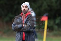 2023_11_5 - SV Kasing - TV Münchsmünster - Kreisliga - Saison 2023/24 - Fabian Reichenberger Trainer Kasing -  Foto: Meyer Jürgen