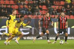 3. Liga; FC Ingolstadt 04 - Borussia Dortmund II; David Kopacz (29, FCI) Max Besuschkow (17, FCI)