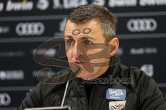 3. Liga; FC Ingolstadt 04 - 
Rot-Weiss Essen; Pressekonferenz Interview Cheftrainer Michael Köllner (FCI)