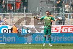 3. Liga; Rot-Weiss Essen - FC Ingolstadt 04; Torwart Kai Eisele (25, FCI)
