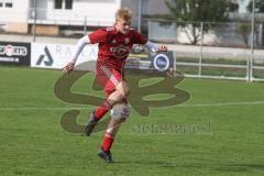 Kreisliga- Saison 2024/25- TSV Etting - TSV Altmannstein- Thomas Riegelsberger rot Altmannstein mit dem 0:1 Führungstreffer  - jubel - Foto: Meyer Jürgen