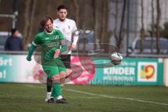 Bezirksliga - Saison 2025/26 - FC Gerolfing - SpVgg Altenerding - Phillipp Haunschild (Nr.12 - FC Gerolfing) - Mario Dipalo weiss Altenerding - Foto: Meyer Jürgen