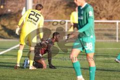 3. Liga; Testspiel; SpVgg Greuther Fürth - FC Ingolstadt 04 - David Udogu (47, FCI) Flanke zu Daouda Beleme (9, FCI) Torchance verpasst