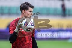 3. Liga; TSV Havelse - FC Ingolstadt 04; Torwart Markus Ponath (1, FCI) vor dem Spiel