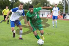 Bezirksliga - Saison 2023/2024 - TSV Gaimersheim - TSV Rohrbach  - Hakan Düzgün (Nr.25 - Gaimersheim) - Maximilian Amper weiss Rohrbach - Foto: Meyer Jürgen