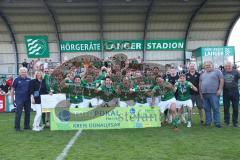 Kreispokal - Saison 2023/24 - FC Gerolfing - BC Attaching - TotopokalSieger FC Gerolfing - jubel - XXXXX - Foto: Meyer Jürgen