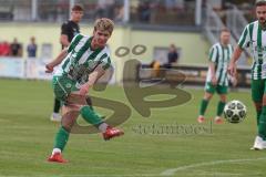 Landesliga - Saison 2025/26 - SV Manching - FC Memmingen II - Luca Bienek (Nr.16 - SV Manching) - XXXXX - Foto: Meyer Jürgen