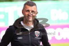 3. Liga; FC Viktoria Köln - FC Ingolstadt 04; Cheftrainer Michael Köllner (FCI) vor dem Spiel