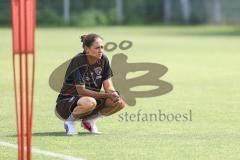 3. Liga; FC Ingolstadt 04 - Trainingsauftakt nach Sommerpause; Cheftrainerin Sabrina Wittmann (FCI)