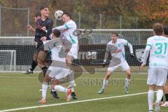 *** Bayernliga Nord - Saison 2025/26 - FC Ingolstadt 04 II - TSV Neudrossenfeld - Elias Decker (Nr.3 - FC Ingolstadt II) - Marvin Herath weiss Neudrossenfeld - Foto: Meyer Jürgen