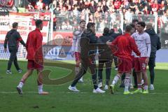 3. Liga - Saison 2025/26 - SV Wehen/Wiesbaden - FC Ingolstadt 04  - Enttäuschte Gesichter nach dem 2:1 Führungstreffer und nach dem Spiel - - XXXXX - Foto: Meyer Jürgen