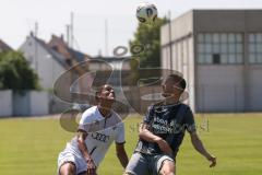 Bayernliga Nord - Saison 2025/26 - FC Ingolstadt 04 II - SV Weiden - Zeitler Moritz grau Weiden - Micah Ham (Nr.25 - FC Ingolstadt II) - Foto: Meyer Jürgen