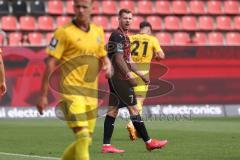 3.Liga - Saison 2023/2024 - FC Ingolstadt 04 -  1. FC Saarbrücken - Jannik Mause (Nr.7 - FCI) - Foto: Meyer Jürgen