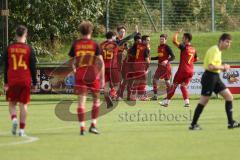 Kreisliga - Saison 2024/25- SV Kasing - TSV Hohenwart - Sanser Calik rot Kasing mit dem 1:0 Führungstreffer - jubel - Foto: Meyer Jürgen