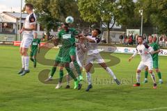 Bezirksliga - Saison 2022/2023 - SV Manching  - VFB Eichstätt II - Diallo Mamdou (Nr.12 - SV Manching) - Emanuel Gstettner weiss Eichstätt - Foto: Meyer Jürgen