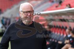 3. Liga; FC Ingolstadt 04 - 1. FC Schweinfurt 05; vor dem Spiel Vorsitzender des Vorstandes Peter Jackwerth (FCI)