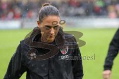 Toto Pokal; FC Sportfreunde Schwaig - FC Ingolstadt 04; vor dem Spiel Cheftrainerin Sabrina Wittmann (FCI)