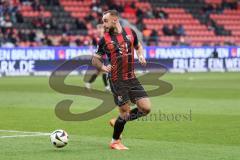 3. Liga; FC Ingolstadt 04 - Erzgebirge Aue; David Kopacz (29, FCI)