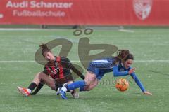 2. Bundesliga Frauen - Saison 2024/25 - FC Ingolstadt 04 Frauen - SV Meppen - Emma Kusch (Nr.9 - FCI Frauen) - Bleill Marie blau Meppen - Foto: Meyer Jürgen