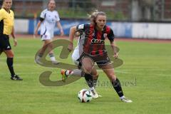 2. Bundesliga Frauen - Saison 2024/25 - FC Ingolstadt 04 Frauen - 1. FC Nürnberg - Stefanie Reischmann (Nr.24 - FCI Frauen) - Brunnmaier Livia weiss Nürnberg - Foto: Meyer Jürgen