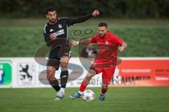 Kreisliga - Saison 2026/27- SV Zuchering - Türkisch SV Ingolstadt - Akif Abasikeles schwarz Türkisch - Ahmed Metinov Kyasimov rot Zuchering - Foto: Meyer Jürgen