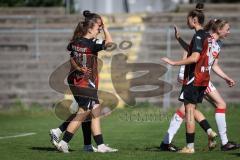 2. Bundesliga Frauen - Saison 2026/27  - FC Ingolstadt 04 Frauen - 1. FC Köln II - Der 1:0 Führungstreffer durch Stefanie Reischmann (Nr.24 - FCI Frauen) - jubel - XXXXX - Foto: Meyer Jürgen