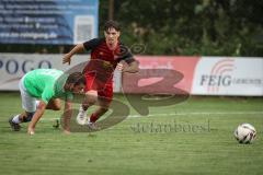 Kreisliga- Saison Saison 2026/27 -  Marius Magdic rot Kasing - Enes Pala grün Fatih - Foto: Meyer Jürgen