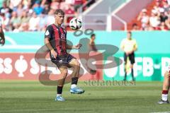 DFB-Pokal; FC Ingolstadt 04 - 1. FC Kaiserslautern; Niclas Dühring (18, FCI)