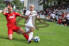 3. Liga; FC Ingolstadt 04 - Trainingslager, Testspiel, FC Kottern; Zweikampf Kampf um den Ball Thomas Rausch (45, FCI)