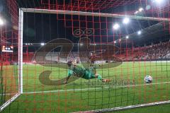 Toto-Pokal - Saison 2023/2024 - FC Ingolstadt 04 - Jahn Regensburg - Elfmeterschießen - Lukas Fröde (Nr.34 - FCI) - Foto: Meyer Jürgen