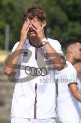 A-Junioren - DFB Pokal  - Saison 2024/25 - A-Junioren - FC Ingolstadt 04 - Hannover 96 - Michelbach Kilian weiss CI  - Foto: Meyer Jürgen