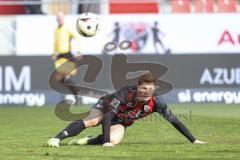 3. Liga; FC Ingolstadt 04 - SV Sandhausen; Torchance verpasst Sebastian Grönning (11, FCI)