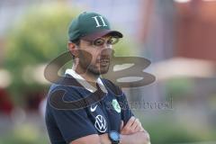 Testspiel - Saison 2025/26 - SV Manching - TSV Gaimersheim - Cheftrainer Cüneyt Köz (SV Manching) - XXXXX - Foto: Meyer Jürgen
