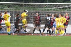 2. Bundesliga Frauen - Saison 2024/25 - FC Ingolstadt 04 Frauen - FC Union Berlin - Der 0:1 Führungstreffer durch Eleni Markou Berlin - jubel - Torwart Anna-Lena Daum (Nr.22 - FCI Frauen) - Foto: Meyer Jürgen